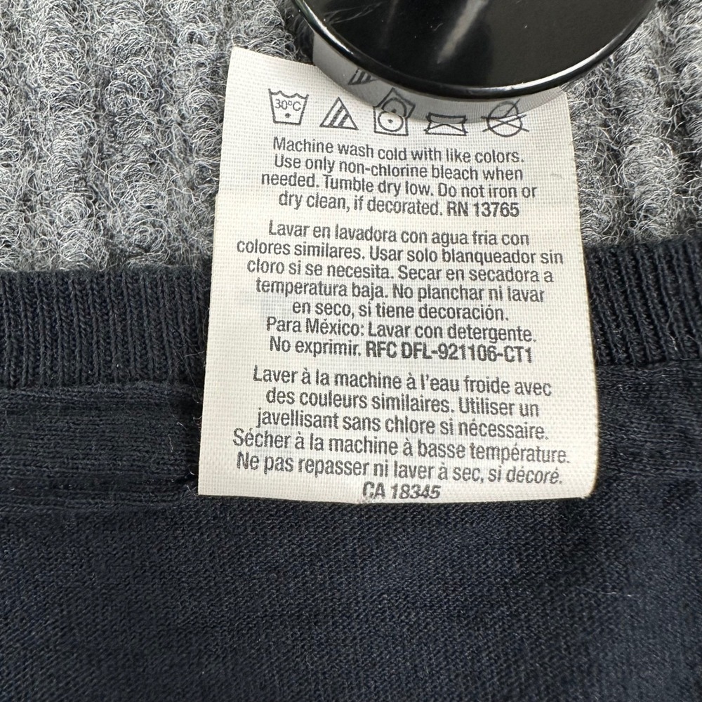 Vintage Dare Shirt Mens Medium Black D.A.R.E Daren the Lion Y2K - Picture 6 of 8